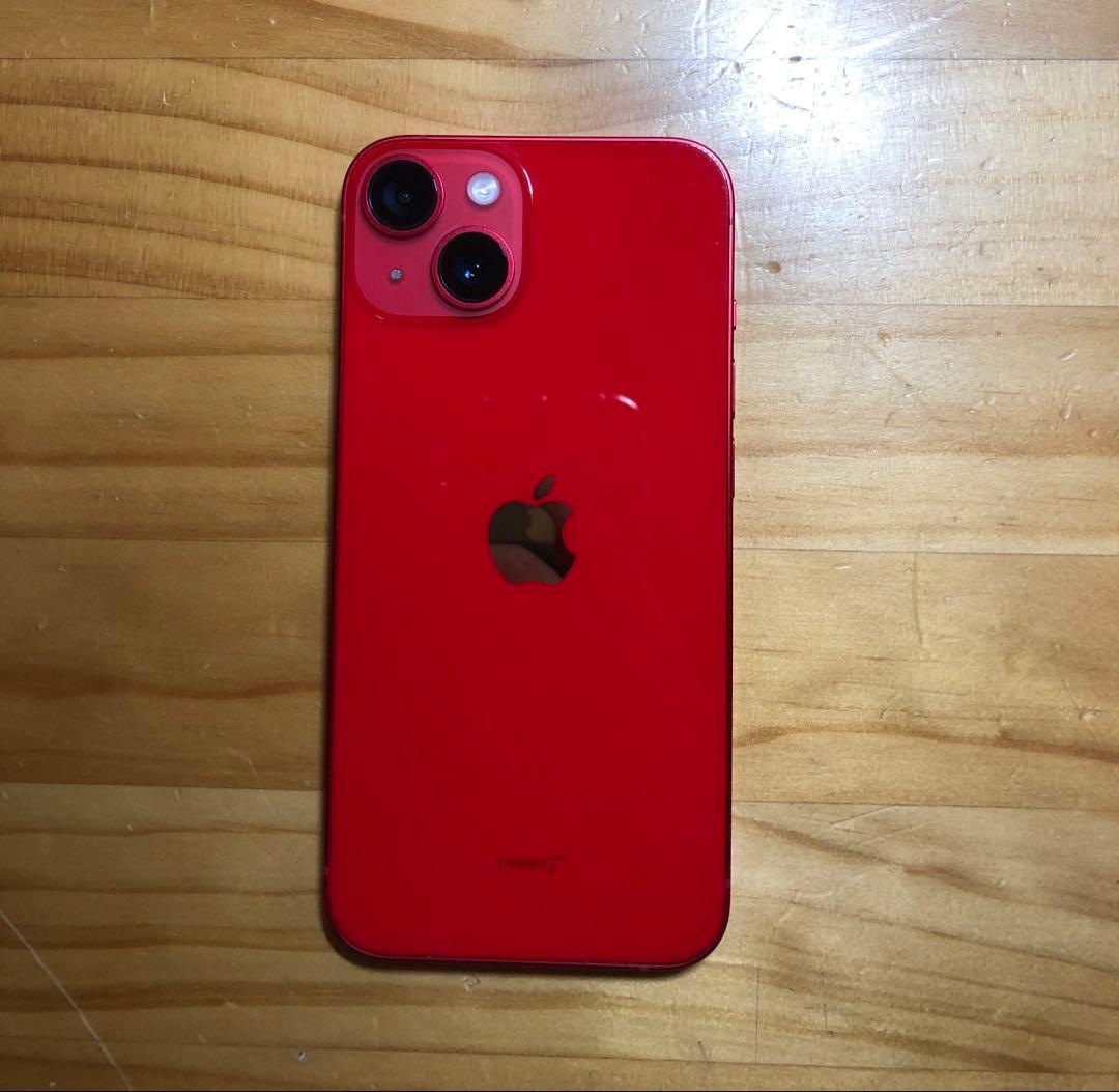 Apple iPhone 14赤 SIMフリー バッテリー100%
