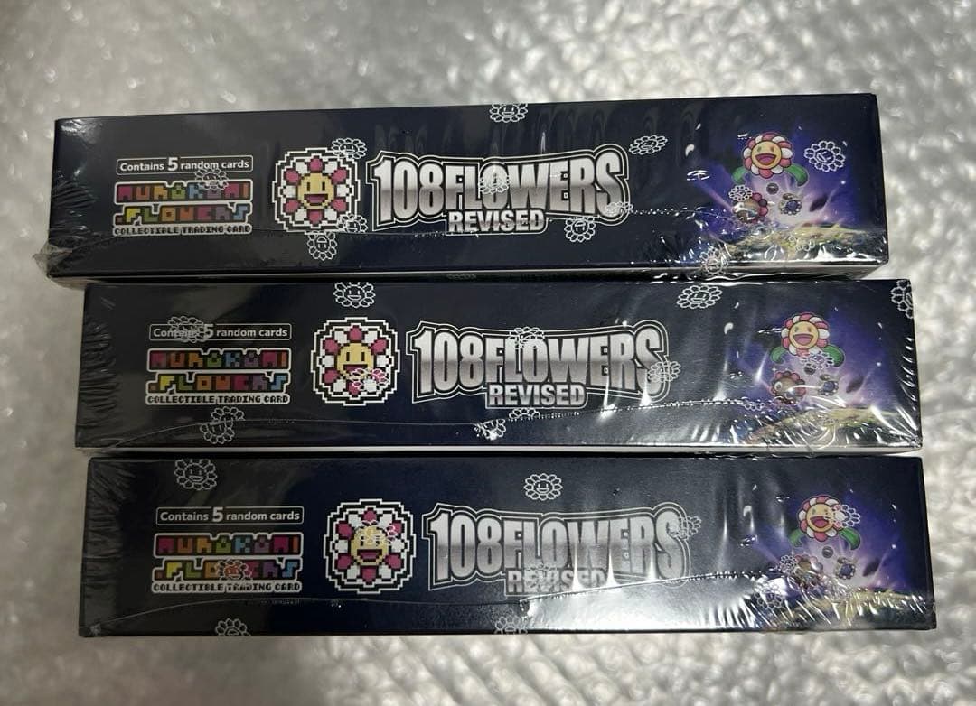 村上隆 108フラワーズ 108 Revised 3box 新品未開封 英語版