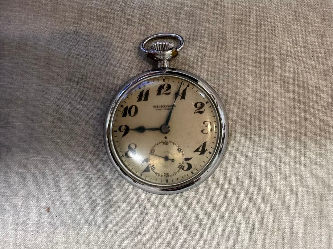 国鉄　懐中時計　ヴィンテージ　コレクション　レア　鉄道廃品　鉄道部品　鉄道小物