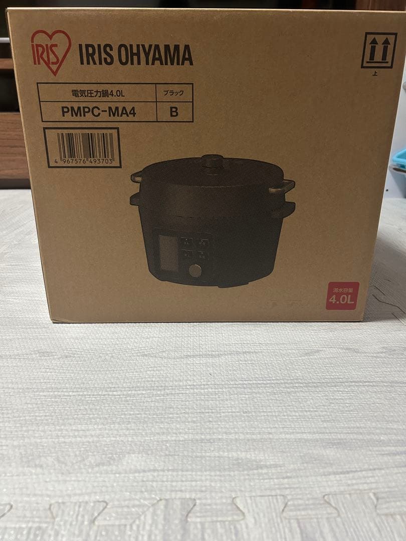 値下げ　IRIS OHYAMA 電気圧力鍋 4L 最大90種