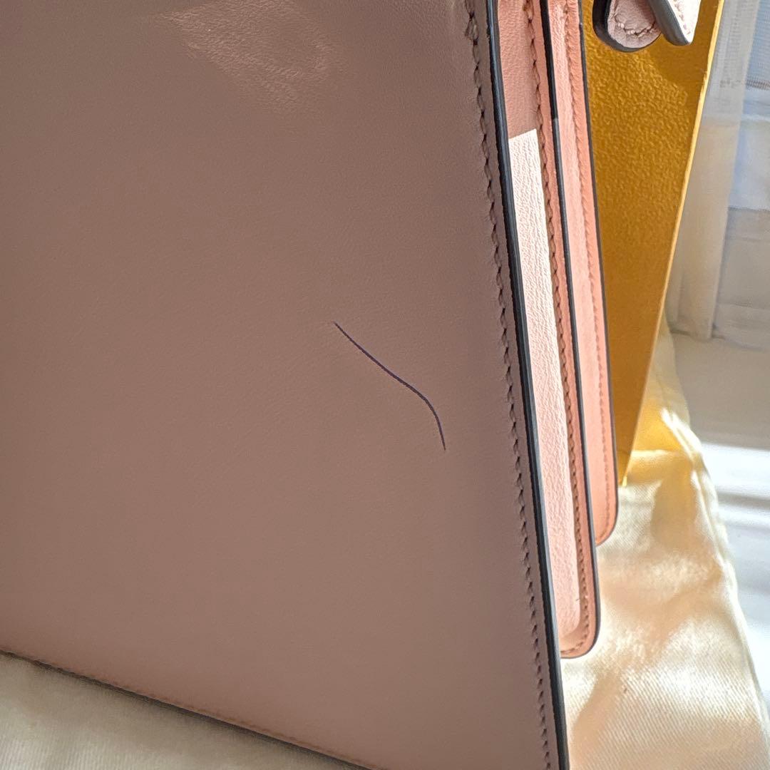 【フェンディ】ピーカブーアイシーユースモールピンクべっ甲