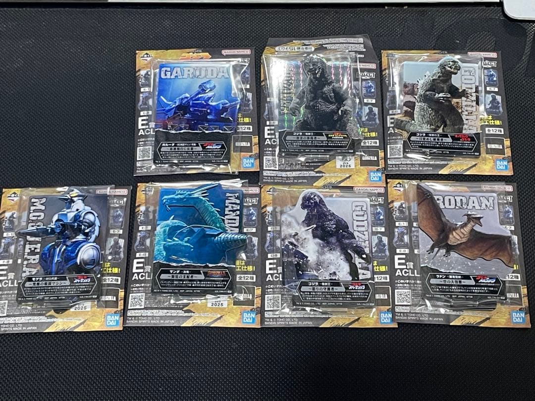 みそきんおまけ付　一番くじ ゴジラ 大怪獣列伝Gフィギュアコンプリート　下位賞付