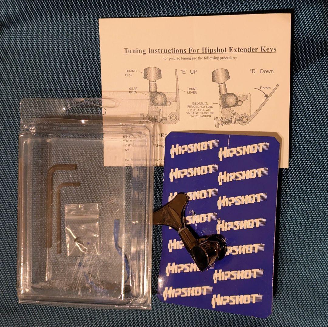 IBANEZ SRF705フレットレスベース + HIPSHOTエクステンダー