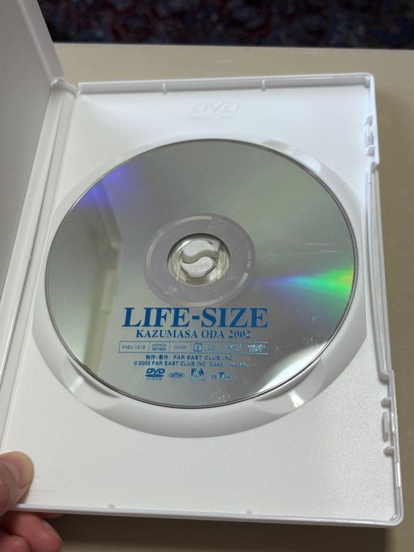 【稀少品】小田和正LIFE-SIZE KAZUMASA ODA 2002 DVD