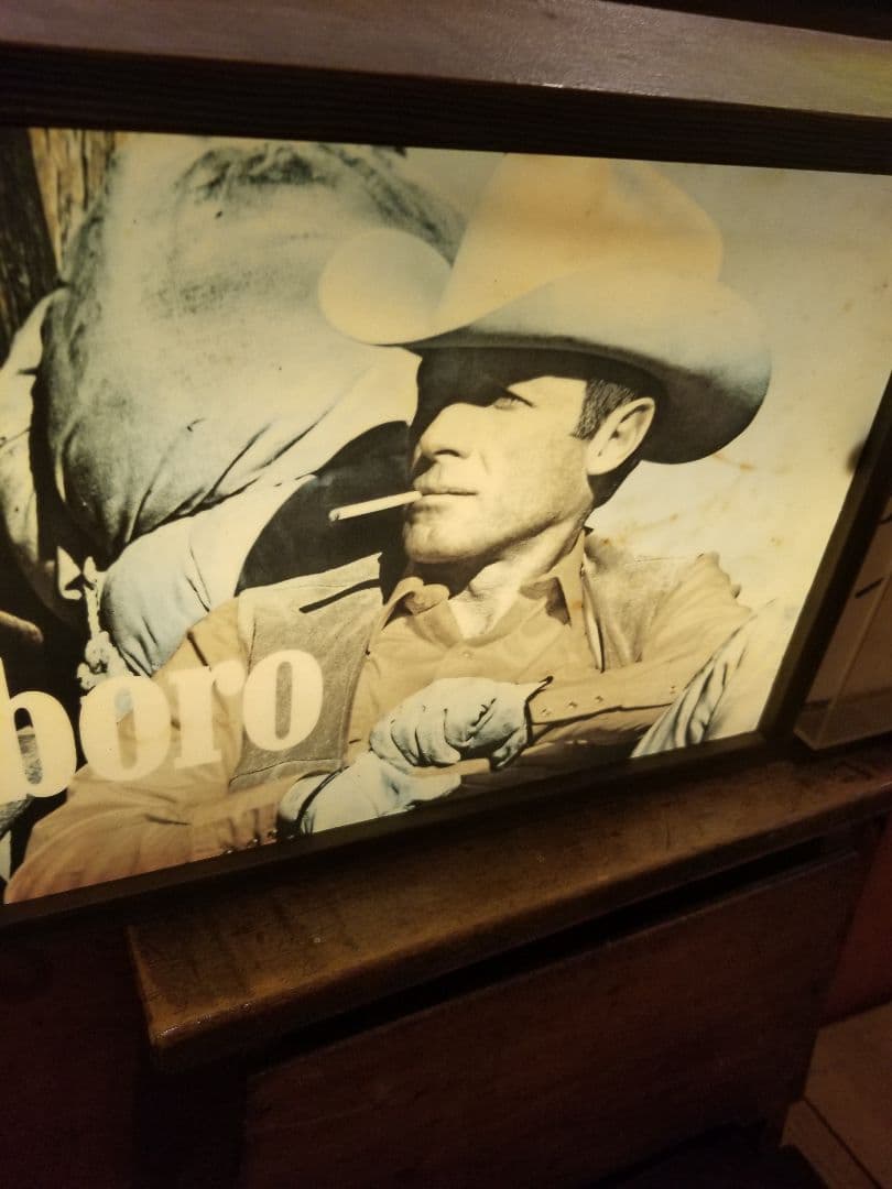 激レア　マルボロ　クロック　ディスプレイ