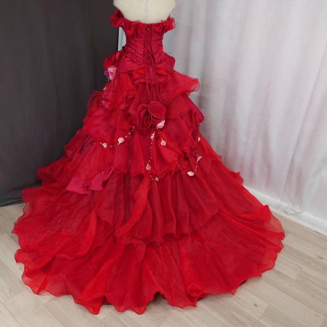 Rさま専用★9-11号★ふんわりカラードレス★MATSUO製