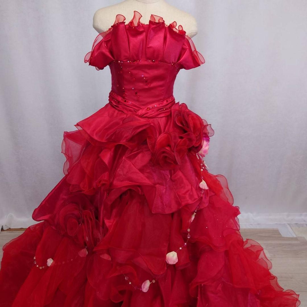 Rさま専用★9-11号★ふんわりカラードレス★MATSUO製