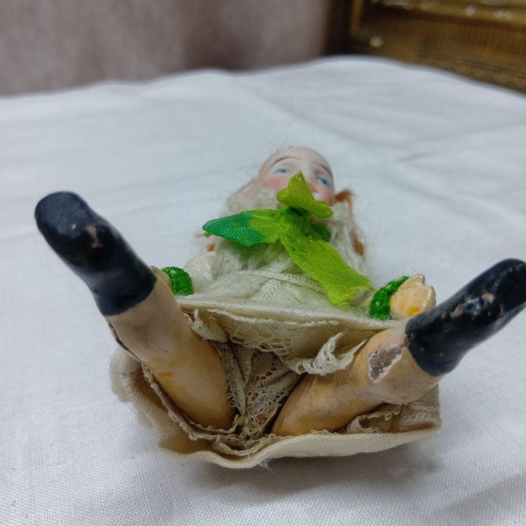 ♥フランスからやって素朴な　アンティークビスクドール　ミニョネット♥