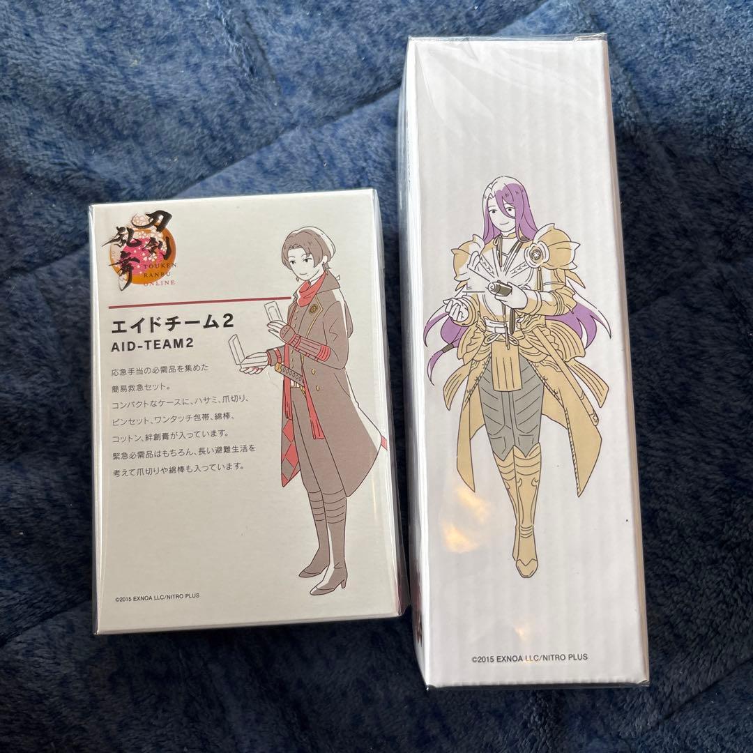 刀剣乱舞ONLINE 始まりの防災セット エイドチーム2とスマホ充電対応ライト