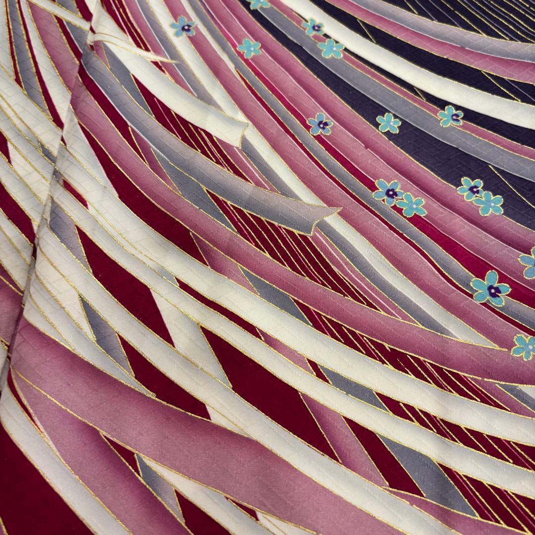 ふさ様　AK-6867 振袖 金駒刺繍 迫力ある鳥 着丈175 素敵なデザイン