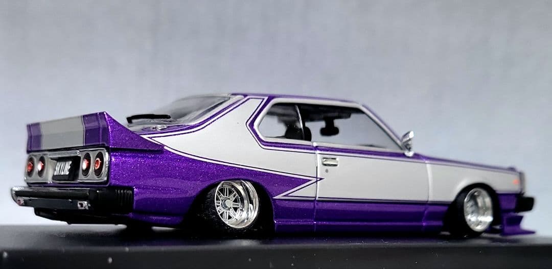 1/43　スカイライン改　ジャパン　SSRマークⅢ　アルミ製　深リム　街道