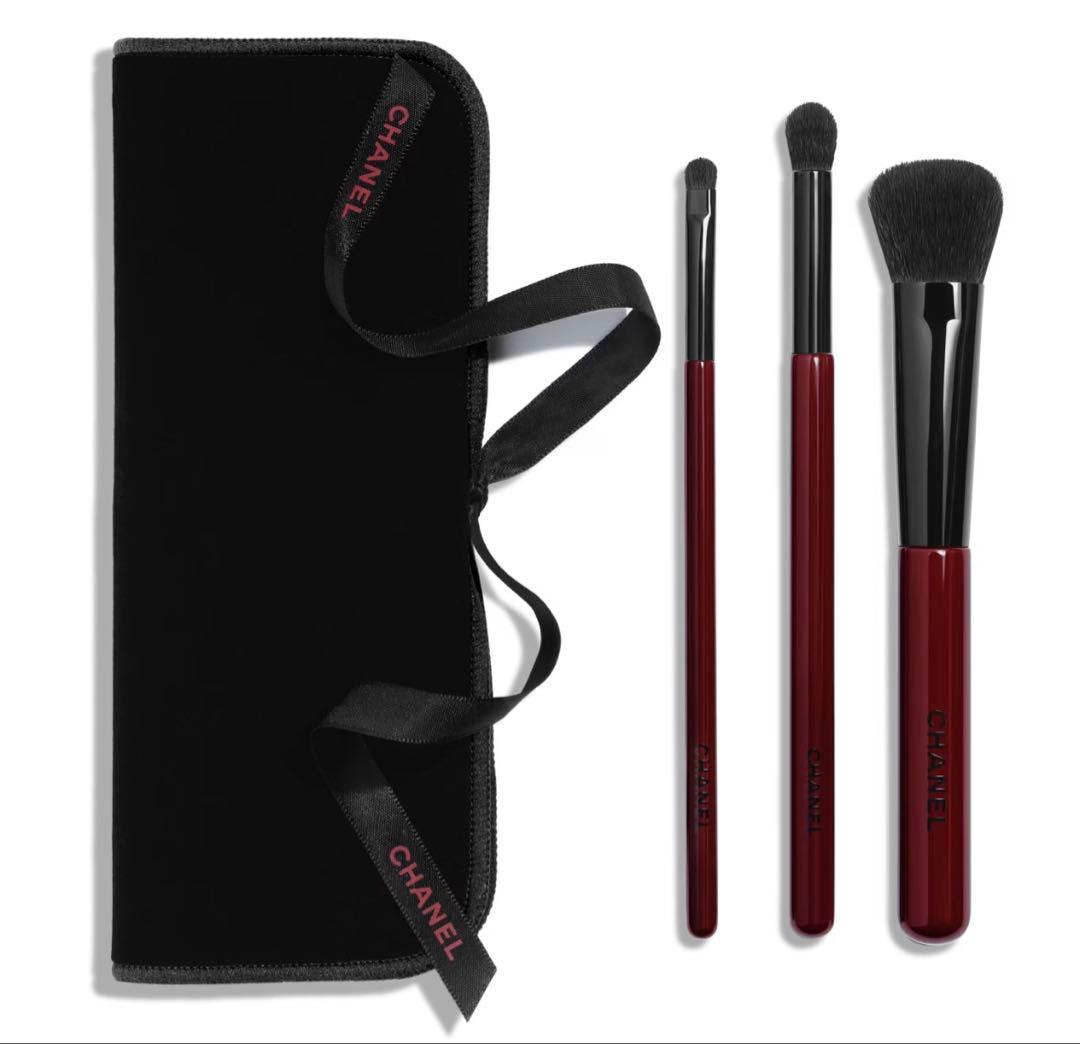 CHANEL / 【新品】レ パンソールージュヌワール メークアップブラシセット