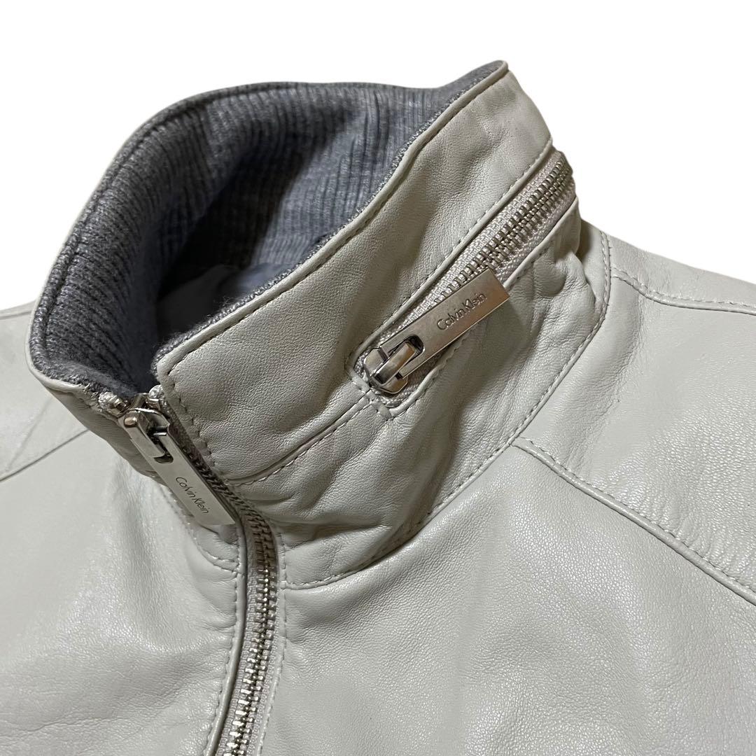   ラムレザー ライダースジャケット Mサイズ