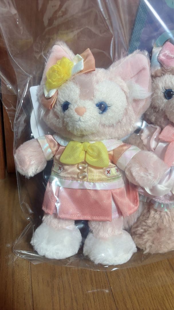 カラフルハピネスダッフィー＆フレンズ 　バケパ限定ポージープラッシー7体セット