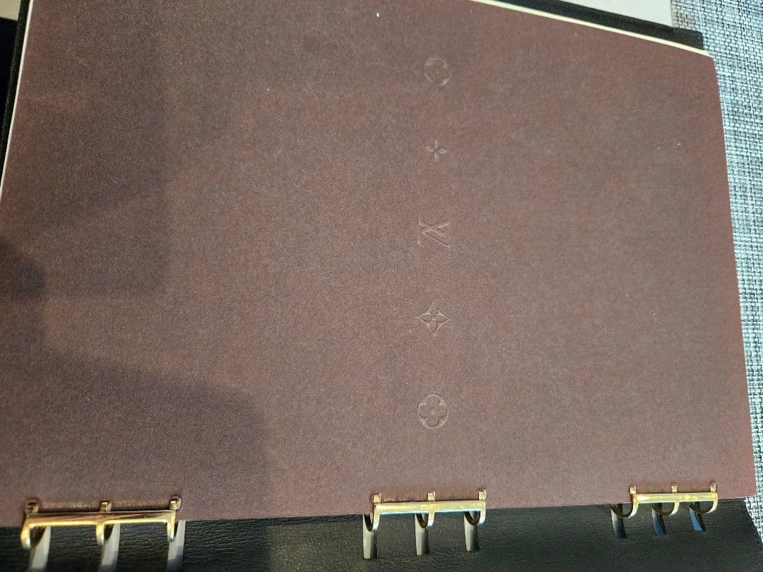 にゃにさん専用　Louis Vuitton 黒 レザー ノート