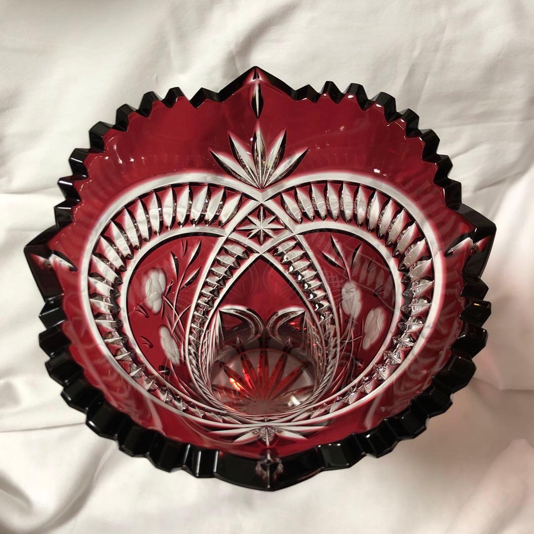 赤いガラスセール