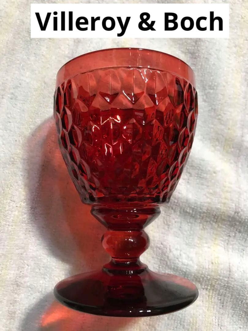 赤いガラスセール