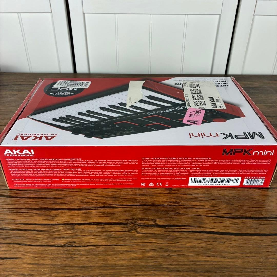 【美品】AKAI MPK mini MIDIキーボード