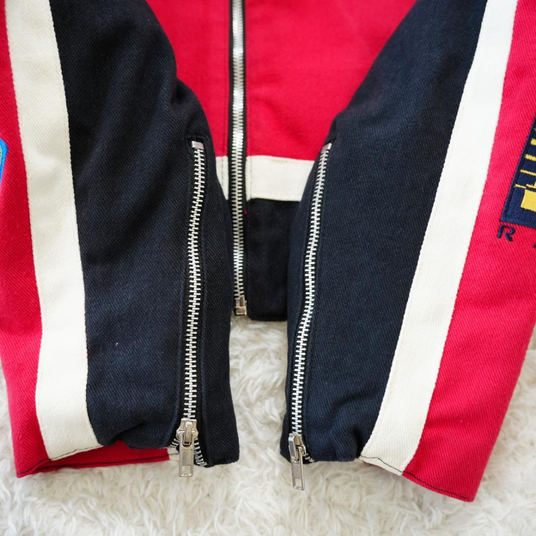 【良品】JEFF HAMILTON　ジェフハミルトン　中綿レーシングジャケット