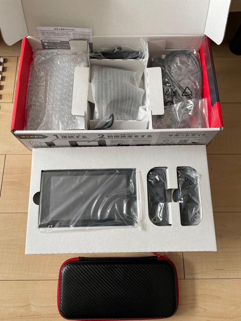 初代Nintendo Switch 本体 グレー ケースおまけ