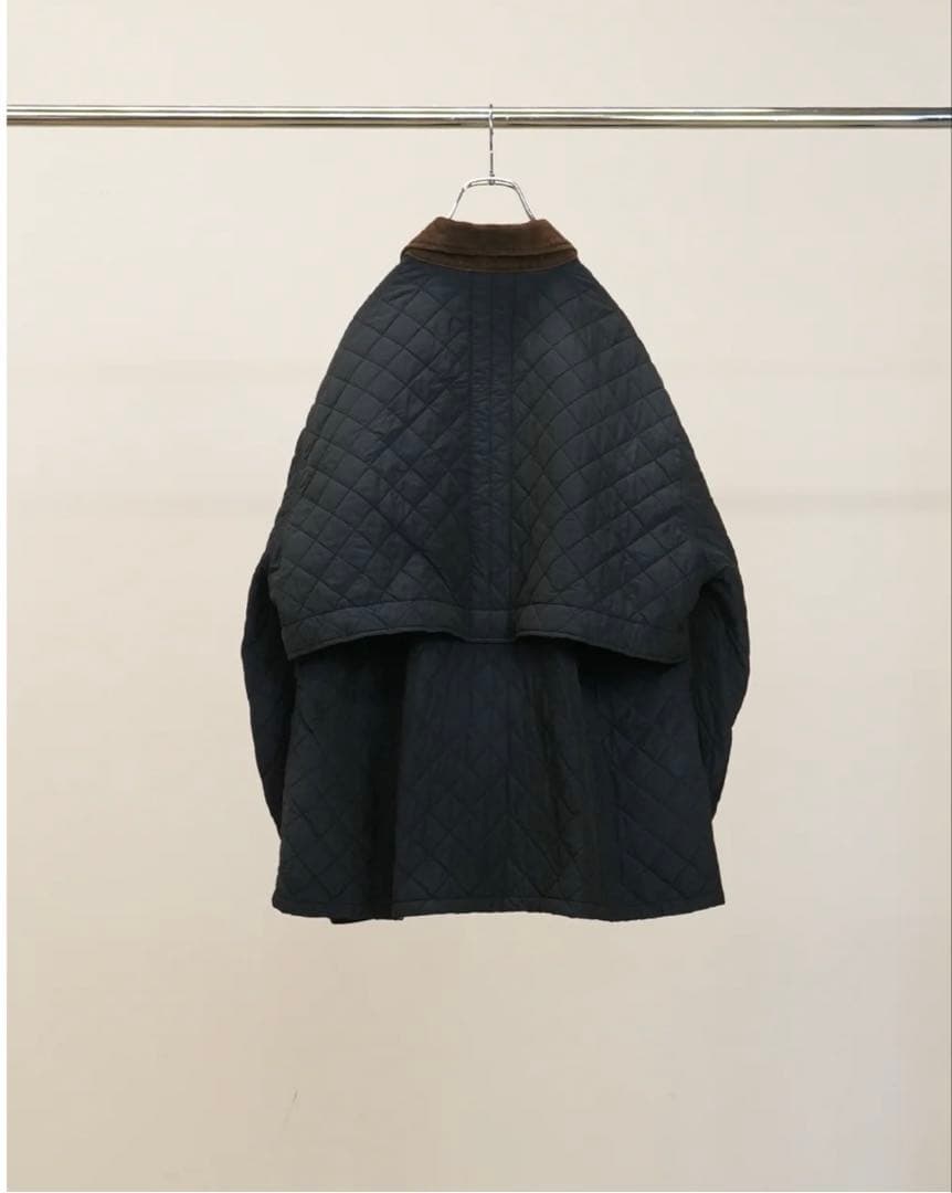 ancellm ナイロンキルティングジャケット ネイビー　　　サイズ1