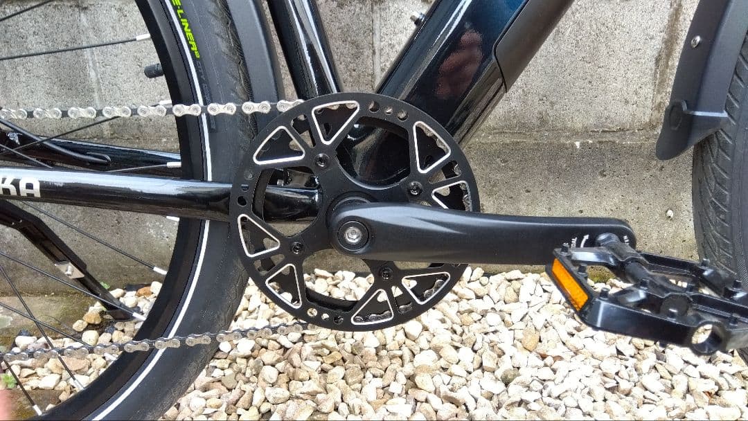 【走行わずか】電動アシスト自転車　Cyrusher ASUKA　クロスバイク