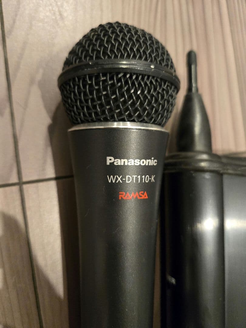 PanasonicRAMSAワイヤレスマイクWX-DT110-K+アンテナセット