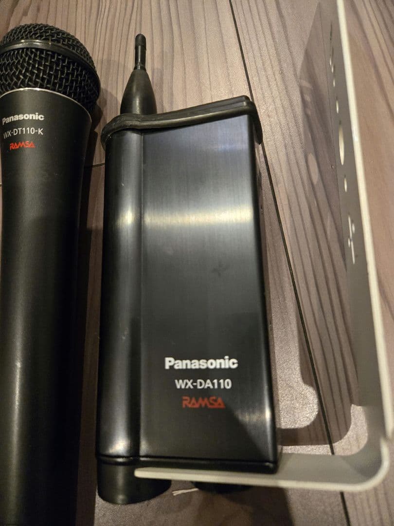 PanasonicRAMSAワイヤレスマイクWX-DT110-K+アンテナセット