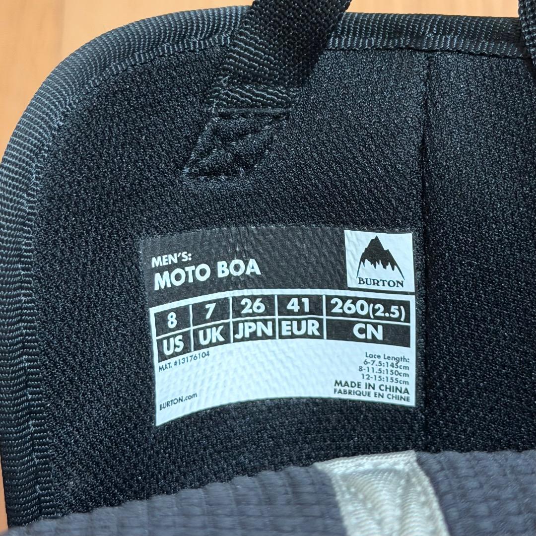 BURTON MOTOWBOA スノーボードブーツ 26cm