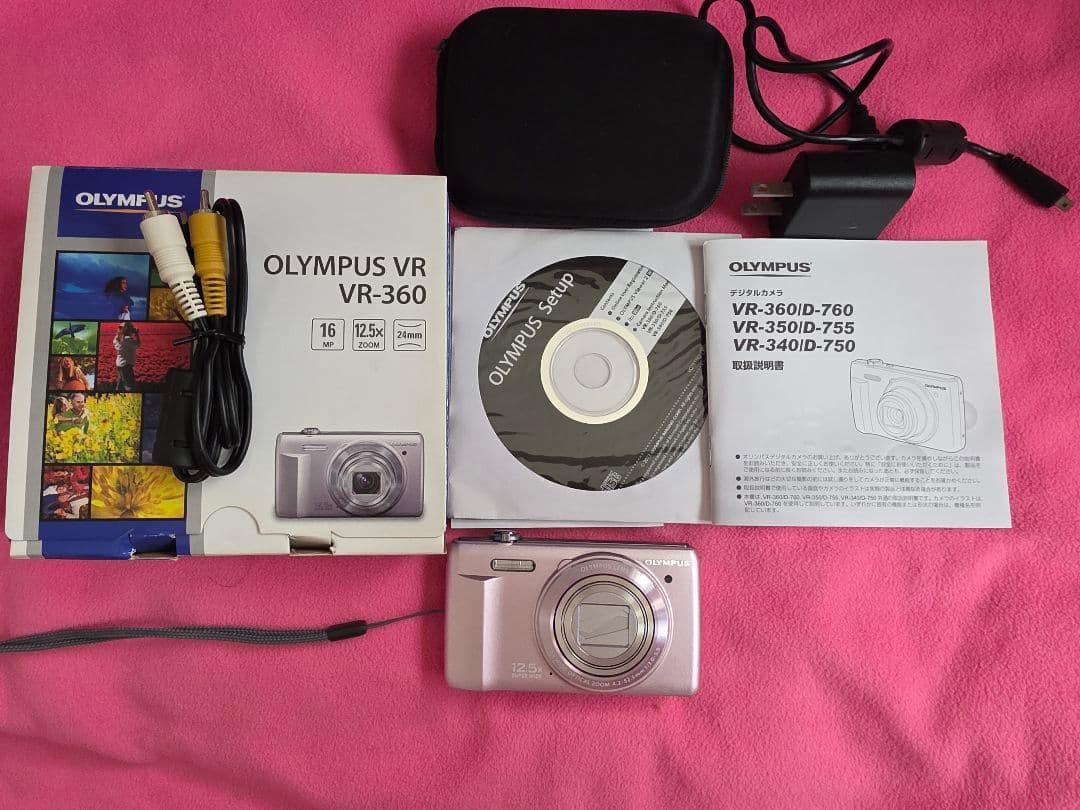 used　OLYMPUS VR-360 コンパクトデジタルカメラ