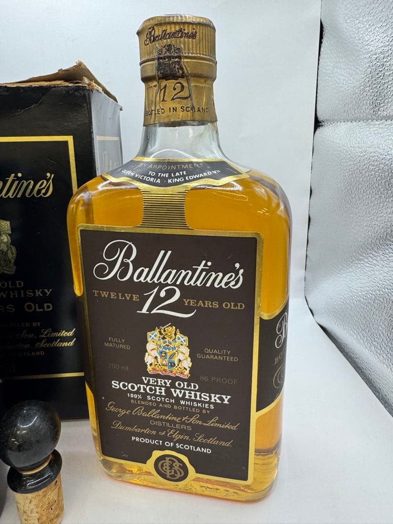 Ballantines バランタイン ウイスキー 12年 17年　2本セット