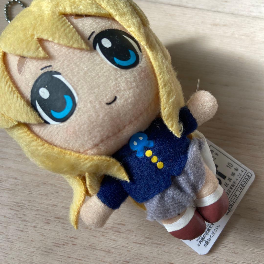 けいおん！　ボールチェーン付ぬいぐるみ　猫耳バージョン　平沢唯　非売品