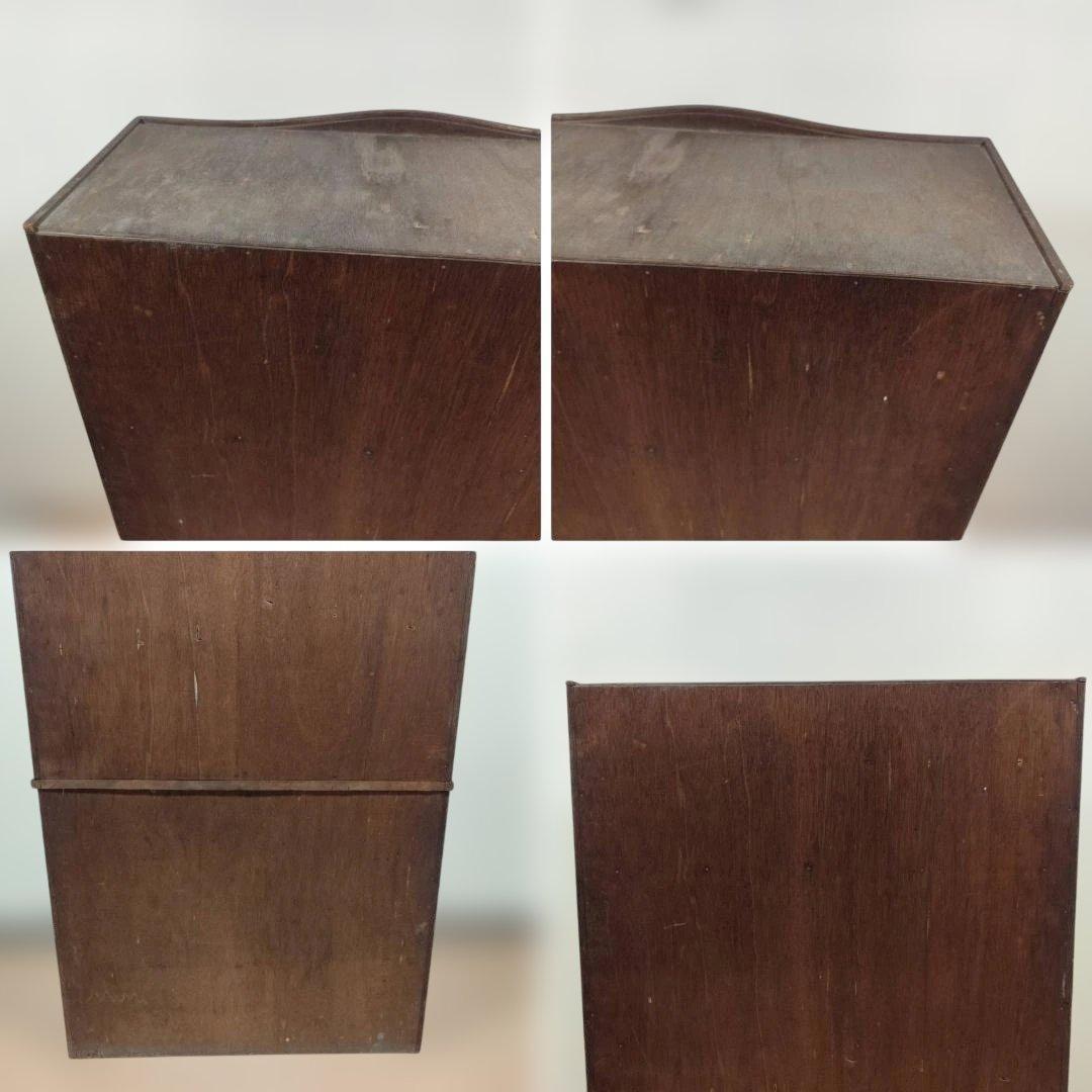 昭和レトロ 木製 木戸食器棚 アンティーク 飾り棚 カップボード キャビネット