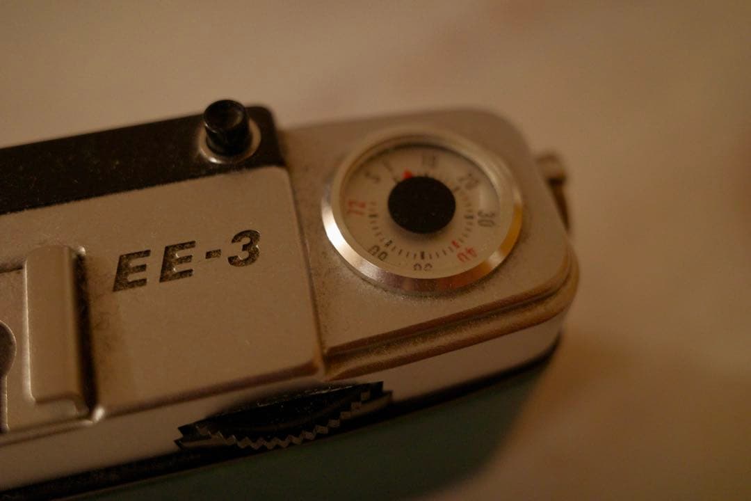 OLYMPUS PEN EE-3 青色 トイカメラ