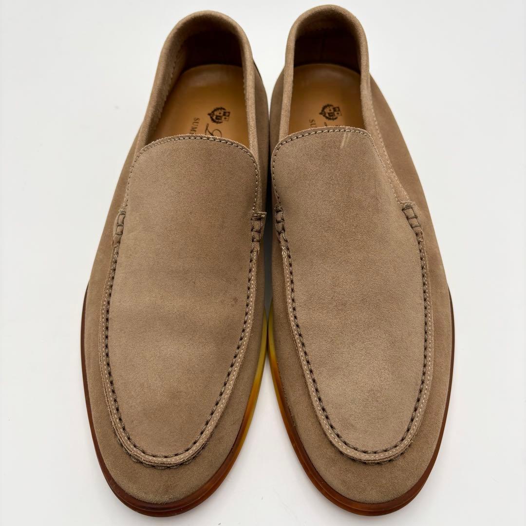 ロロピアーナ サマーウォーク モカシン ローファー ベージュ