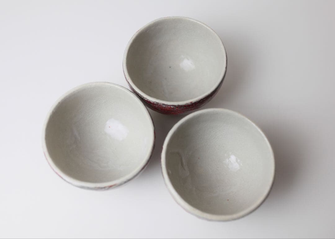 箕面焼 松田箕山 湯碗 六客 煎茶器