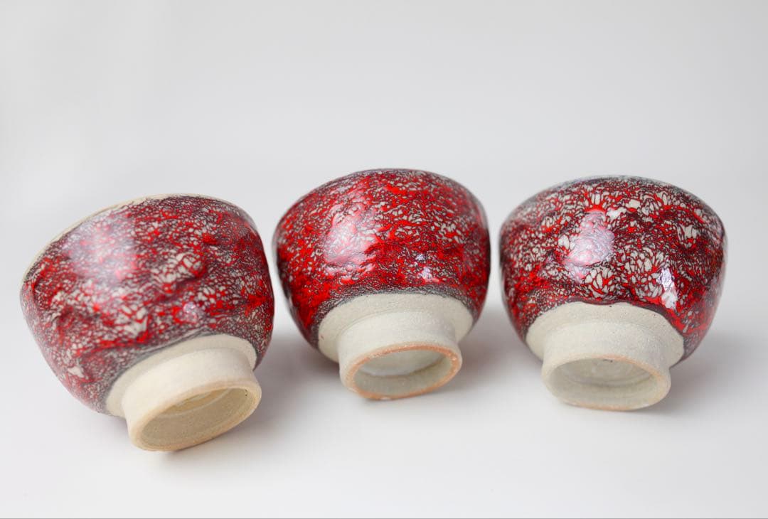 箕面焼 松田箕山 湯碗 六客 煎茶器