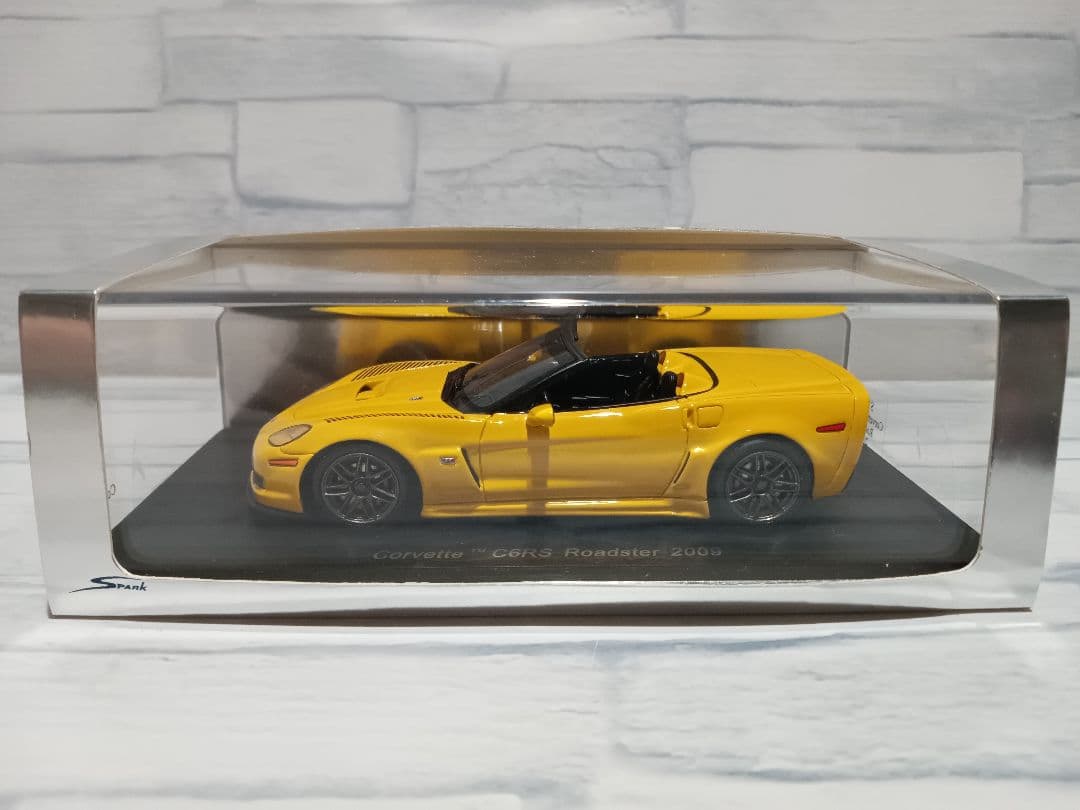 1/43 スパーク　シボレー　コルベット　C6RS ロードスター　ミニカー
