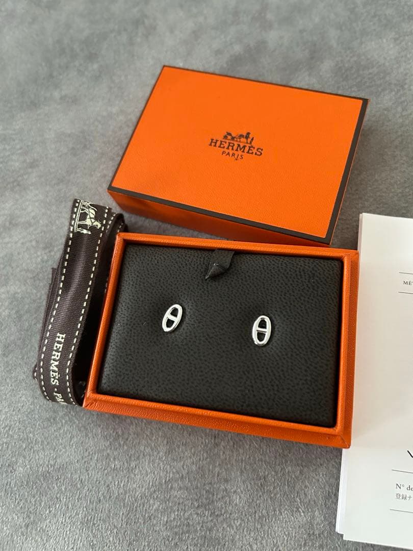 エルメス　ファランドール　ピアス　TPM 新品未使用　シェーヌダンクル