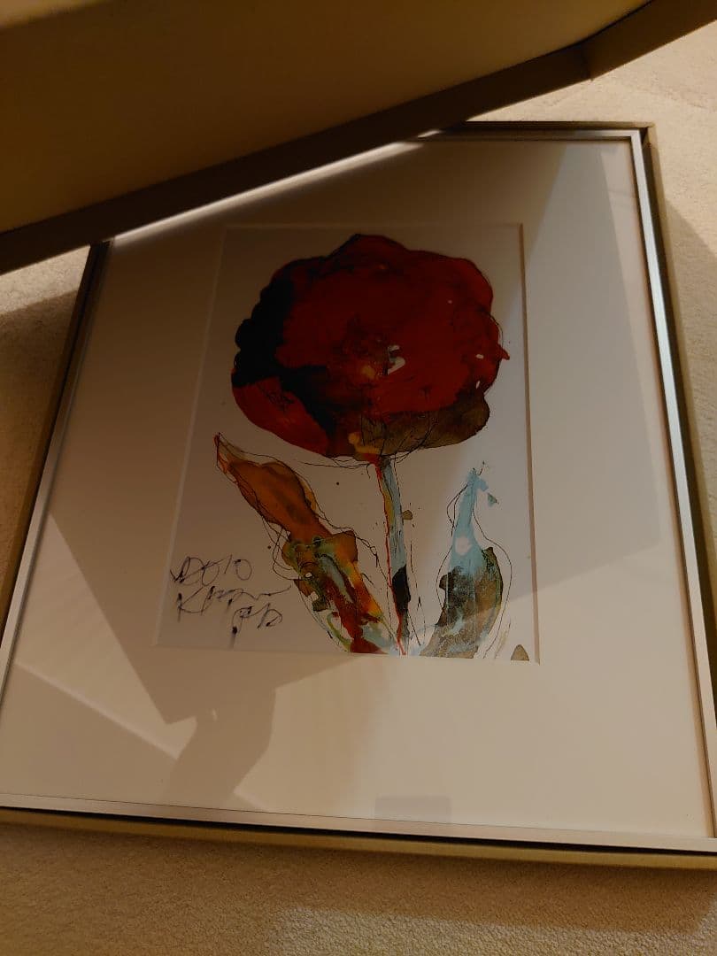 北村直登 アートポスター 花