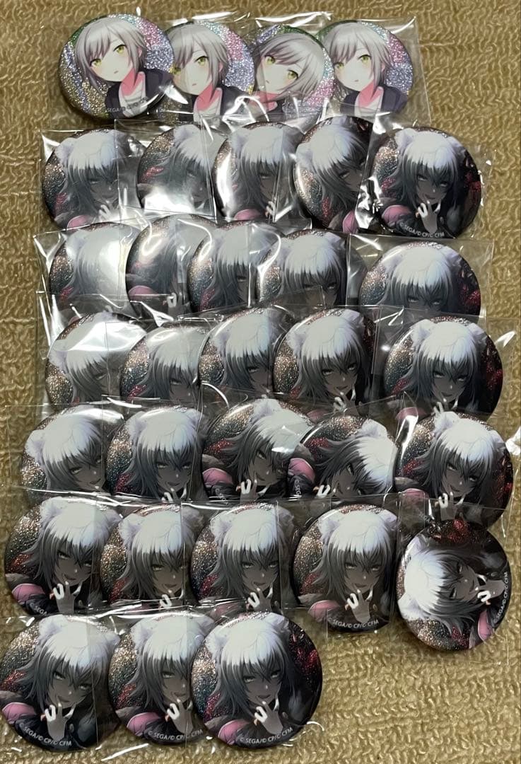 プロセカ 日野森志歩 グリッター缶バッジ 25A 26A