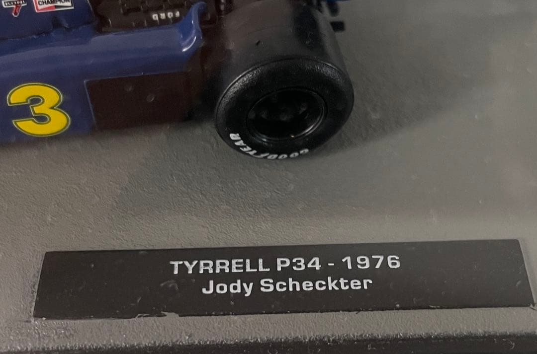 再値下げTyrrell P34 76’ J Scheckter 1/43ミニカー