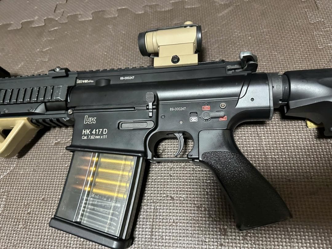東京マルイ HK417D 次世代電動ガン付属品多カスタム