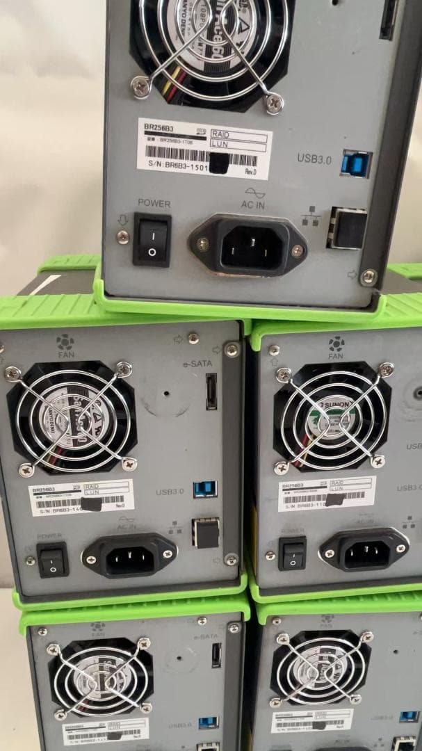 BIOS BR256B3 2.5\" RAID5/6 ディスクアレイ HDD無し