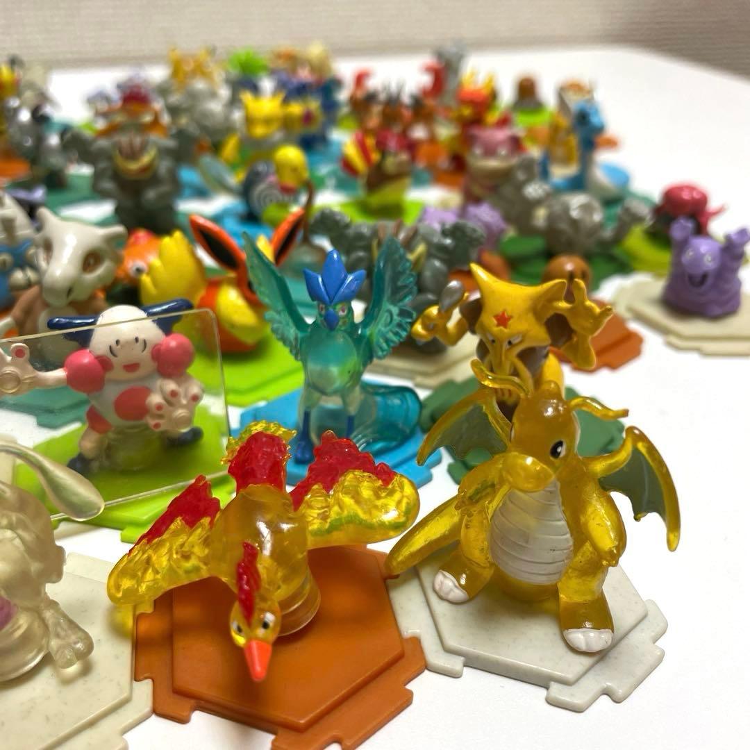 ポケモンフルカラーコレクション57体まとめ売り台座付き 初期 当時品