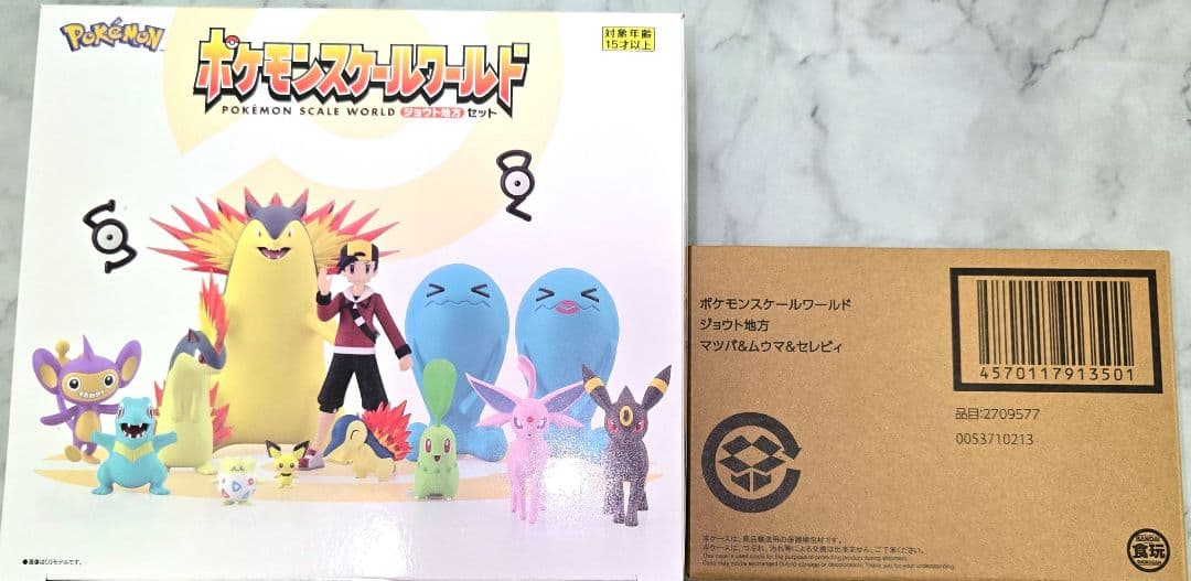 新品未開封★ポケモンスケールワールド ジョウト地方セット&マツバセット