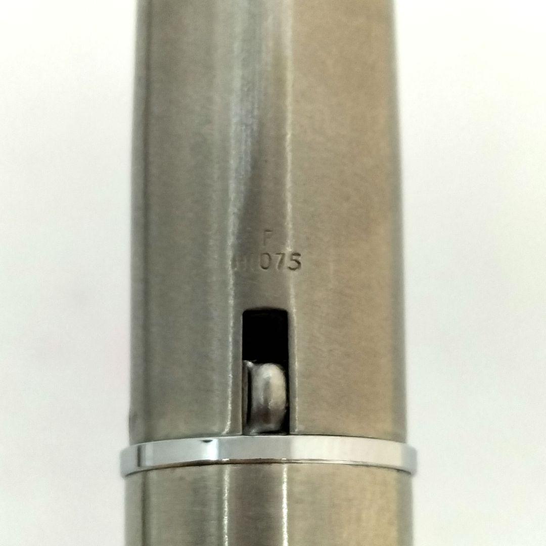 パイロット ミュー 万年筆 PILOT シルバー ステンレス ショート軸 廃番