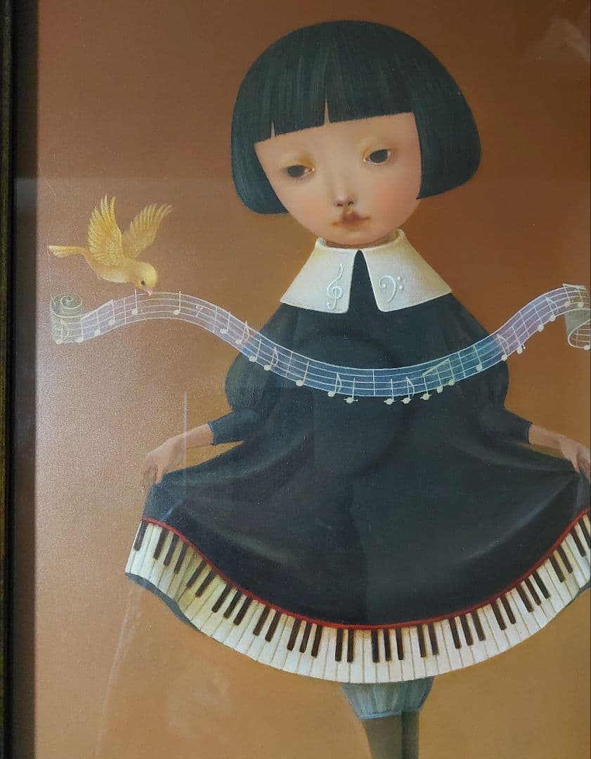 深瀬優子様　絵画作品「のばら」