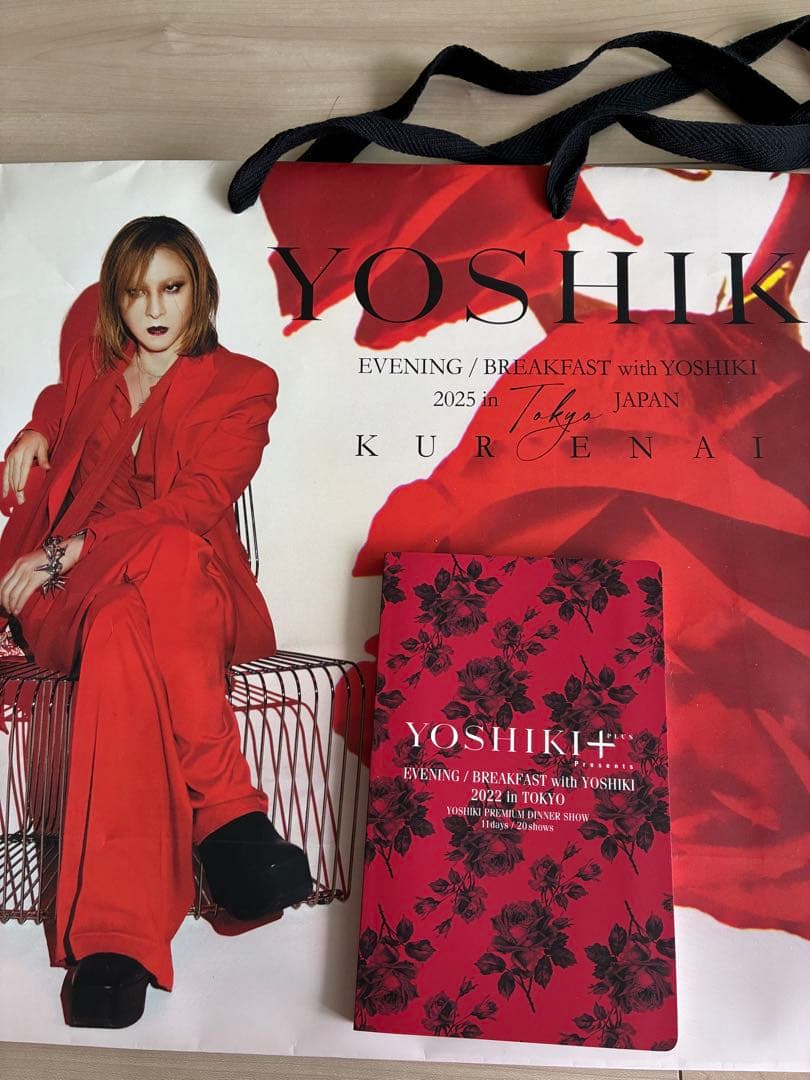 YOSHIKI グッズ　ディナーショー他