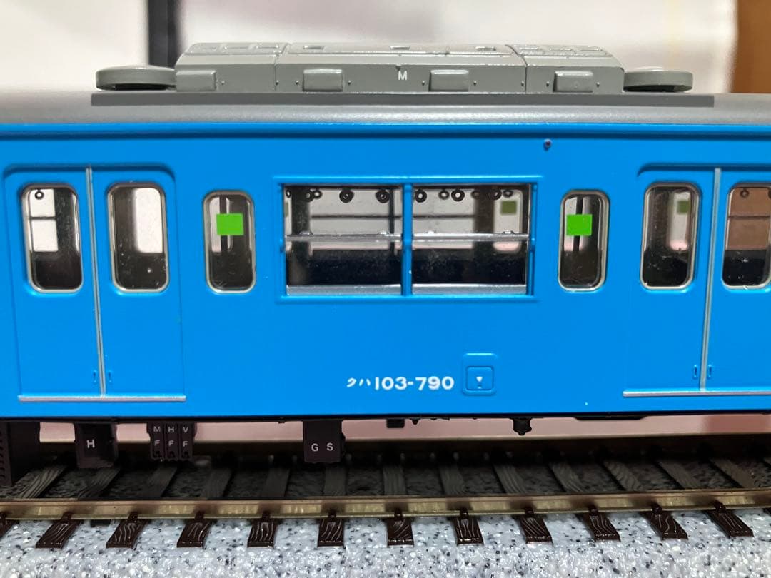 天賞堂　103系　高運転台ATC スカイブルー